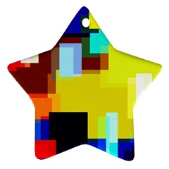 Pattern Star Ornament (two Sides) by Siebenhuehner