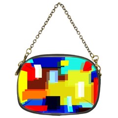 Pattern Chain Purse (two Sided) 