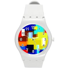 Pattern Plastic Sport Watch (medium) by Siebenhuehner