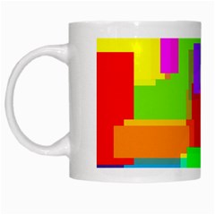 Pattern White Coffee Mug