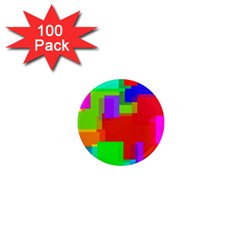 Pattern 1  Mini Button Magnet (100 pack)