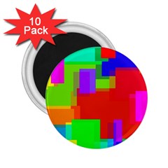 Pattern 2.25  Button Magnet (10 pack)