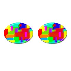 Pattern Cufflinks (oval) by Siebenhuehner