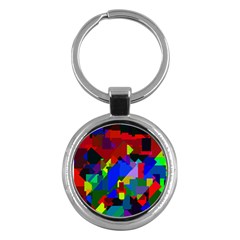 Pattern Key Chain (round) by Siebenhuehner