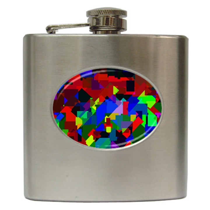 Pattern Hip Flask