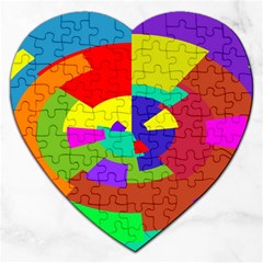 Pattern Jigsaw Puzzle (Heart)