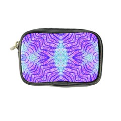 Turquoise Purple Zebra Pattern  Coin Purse by OCDesignss