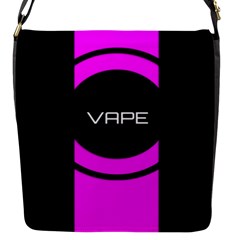 Vape Abstract Flap Closure Messenger Bag (small) by OCDesignss