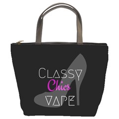 Classy Chics Vape Pumps  Bucket Handbag by OCDesignss