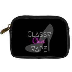 Classy Chics Vape Pumps  Digital Camera Leather Case by OCDesignss