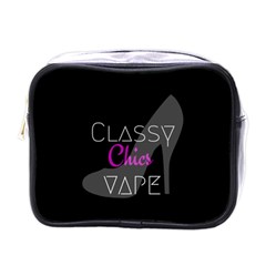 Classy Chics Vape Pumps  Mini Travel Toiletry Bag (one Side) by OCDesignss