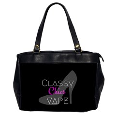 Classy Chics Vape Pumps  Oversize Office Handbag (two Sides) by OCDesignss