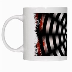 Zombie Apocalypse Warning Sign White Coffee Mug by StuffOrSomething