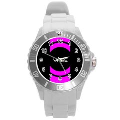 Vape Abstract Plastic Sport Watch (large) by OCDesignss