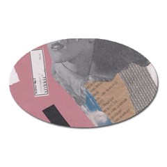 Clarissa On My Mind Magnet (oval) by KnutVanBrijs