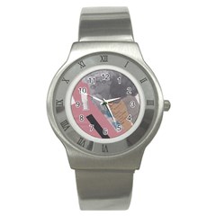 Clarissa On My Mind Stainless Steel Watch (slim) by KnutVanBrijs