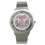 Marushka Stainless Steel Watch (Slim) Front