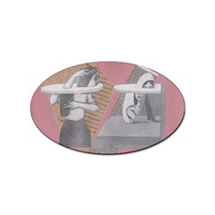 Marushka Sticker (oval) by KnutVanBrijs