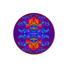 Abstract Reflections Magnet 3  (round) by icarusismartdesigns