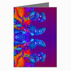 Abstract Reflections Greeting Card by icarusismartdesigns