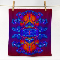 Abstract Reflections Face Towel by icarusismartdesigns