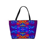 Abstract Reflections Large Shoulder Bag Back