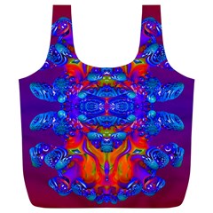 Abstract Reflections Reusable Bag (xl)