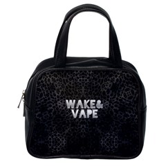 Wake&vape Leopard  Classic Handbag (one Side) by OCDesignss