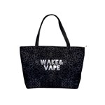 Wake&vape Leopard  Large Shoulder Bag Front