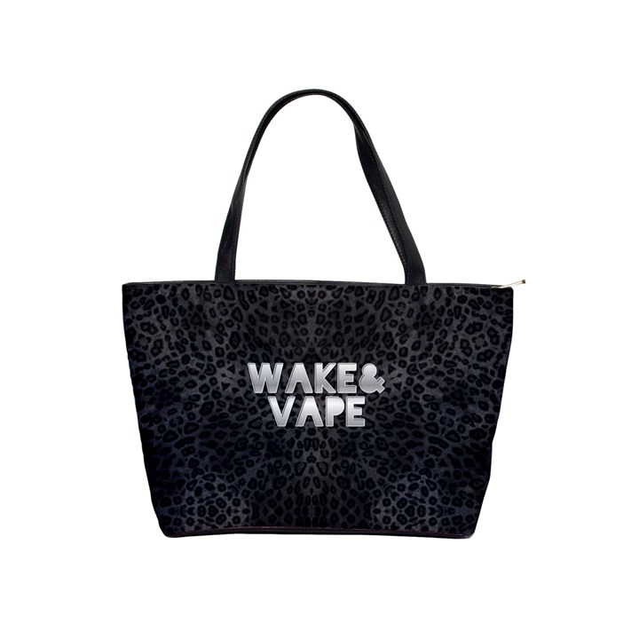 Wake&vape Leopard  Large Shoulder Bag