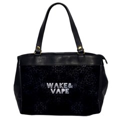 Wake&vape Leopard  Oversize Office Handbag (one Side) by OCDesignss