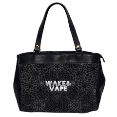 Wake&vape Leopard  Oversize Office Handbag (two Sides) by OCDesignss