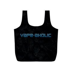 Vape Aholic Turquoise  Reusable Bag (s) by OCDesignss