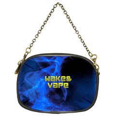 Wake&vape Blue Smoke  Chain Purse (one Side) by OCDesignss