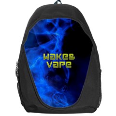 Wake&vape Blue Smoke  Backpack Bag by OCDesignss