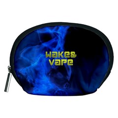 Wake&vape Blue Smoke  Accessory Pouch (medium) by OCDesignss