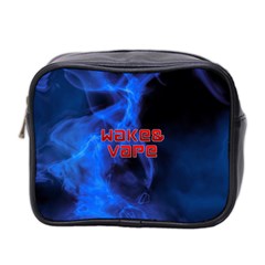 Wake&vape Blue Smoke  Mini Travel Toiletry Bag (two Sides) by OCDesignss