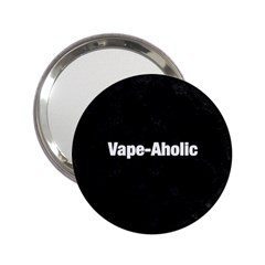 Vape Aholic Blk Snake  Handbag Mirror (2 25 ) by OCDesignss