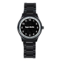 Vape Aholic Blk Snake  Sport Metal Watch (black) by OCDesignss