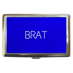 Brat Blue Cigarette Money Case by OCDesignss