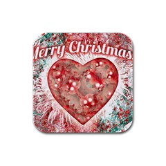 Vintage Colorful Merry Christmas Design Drink Coasters 4 Pack (square) by dflcprints