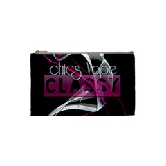 Classy Chics Vape Pink Smoke  Cosmetic Bag (small)