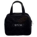 Black Bit?h Classic Handbag (Two Sides) Front