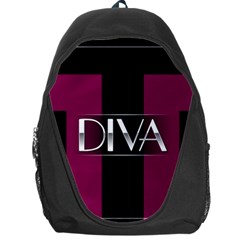 Pink Diva  Backpack Bag by OCDesignss