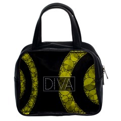 Diva Bling  Classic Handbag (two Sides) by OCDesignss