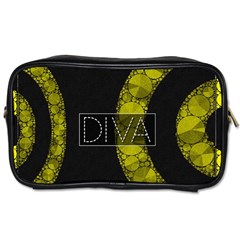 Diva Bling  Travel Toiletry Bag (one Side) by OCDesignss