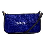 Blue Bit?h Evening Bag Front