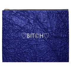 Blue Bit?h Cosmetic Bag (xxxl)