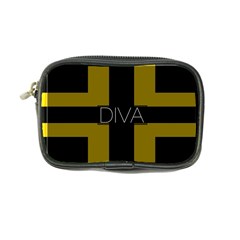 Diva Yellow Black  Coin Purse by OCDesignss