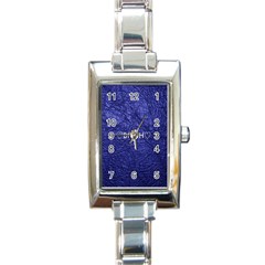 Blue Bit?h Rectangular Italian Charm Watch by OCDesignss